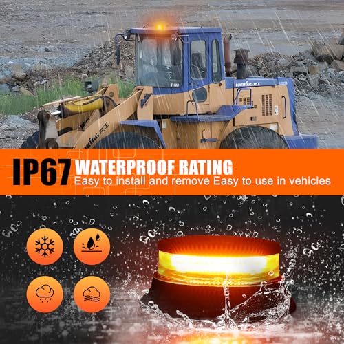 LED Amber Strobe Beacon Lights