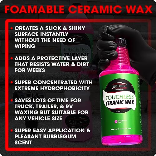 Swift Touchless Ceramic Foamable Wax (640 Fl Oz)