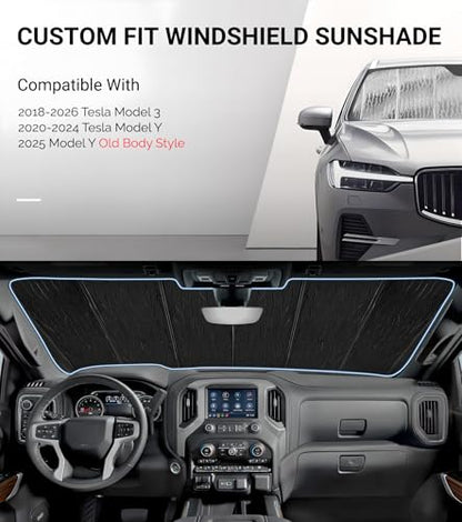 Windshield Sunshade for Tesla Model 3 2018