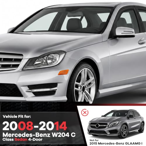 in Channel Rain Guards Fit for Mercedes