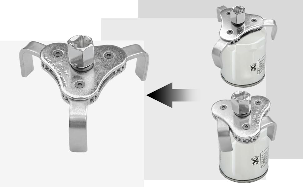 Universal Adjustable Oil Filter Wrench