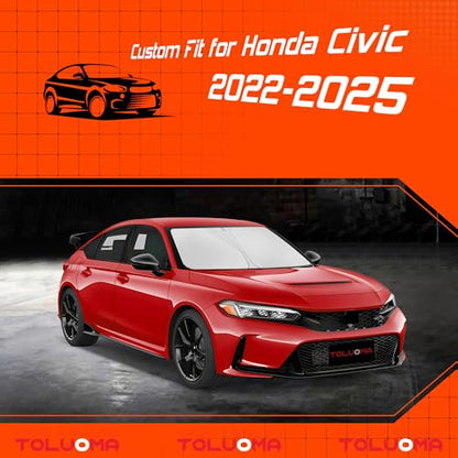 Custom Fit Windshield Sun Shade for Honda Civic 2022