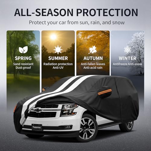 Multi Layer Car Cover Custom Fit for Chevrolet Tahoe