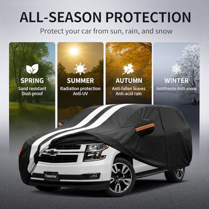 Multi Layer Car Cover Custom Fit for Chevrolet Tahoe