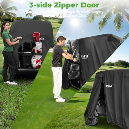 4 Passenger Golf Cart Cover for Yamaha EZGO Club Car