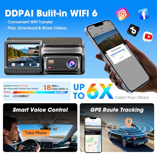 Z60 4K+1080P Dual Dash Cam