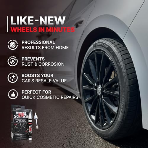 Anthracite Rim Touch Up Paint Wheel Scratch Repair Kit