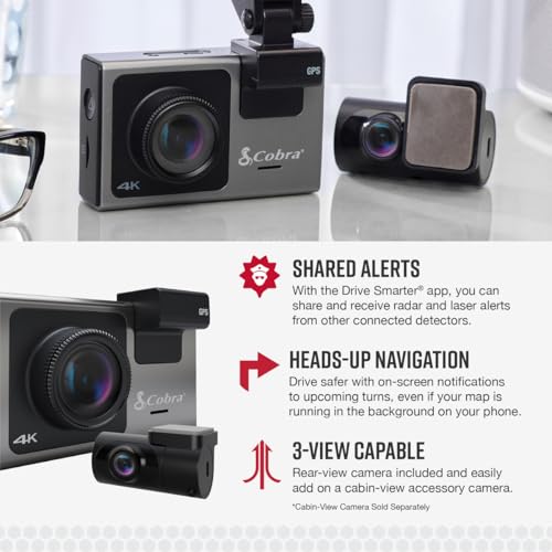 Smart Dash Cam + Rear Cam