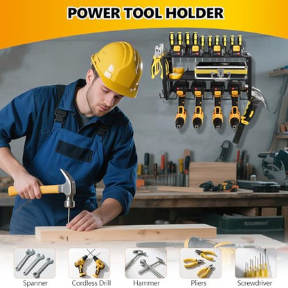 Wall Mount Power Tool Organizer