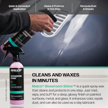 Showroom Shine Spray Car Wax and Instant Detailer (128 Fl Oz)