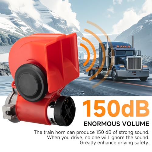 Train Horns kit for trucks Air Horn for Motorcycle Car Horn Super Loud