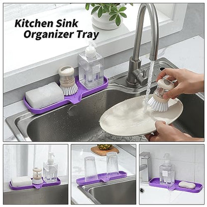Silicone Soap Dish with Drain Spout