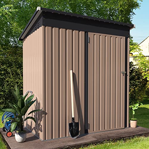 3' x 5' Outdoor Metal Storage Shed