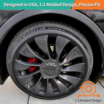 Tesla Rim Protector Model Y 21 inch (4 Count)