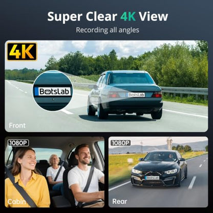 3 Channel 360° Dash Cam