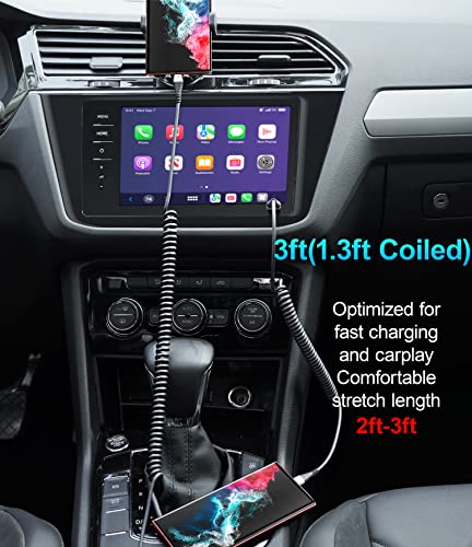 USB C Cable Fast Charging (2 count)