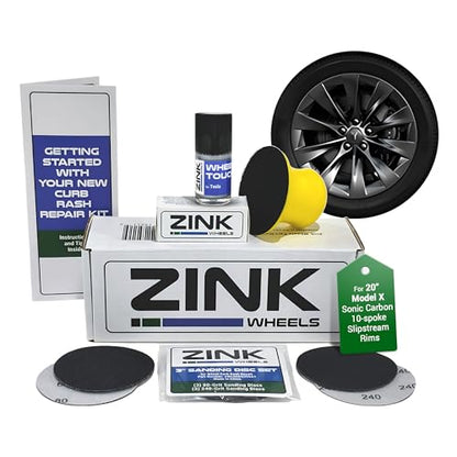 Premium Tesla Wheel Curb Rash Repair Kit for Model X 20