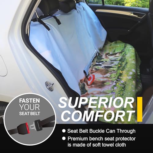 Back Seat Cover for Car Trucks Van SUV Jeep