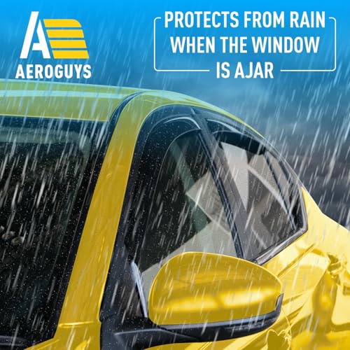 Extra Durable Window Deflectors in (4 Count)