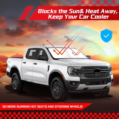 Windshield Sun Shade for Ford Ranger 2019