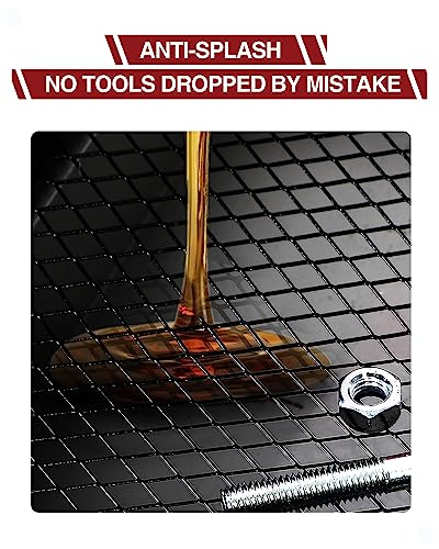 15 Gallon Oil Drain Pan with Hand Pump & 8 Ft Hose