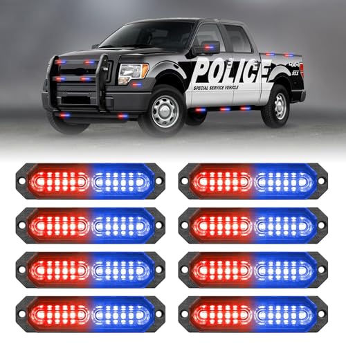 1200T Emergency Strobe Grille Lights (8 Count)
