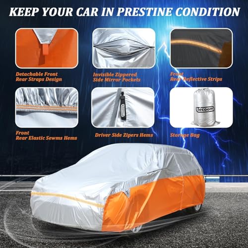 Waterproof All Weather Hatchback Car Cover