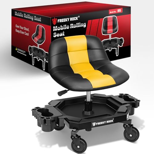 Rolling Stool with Wheels