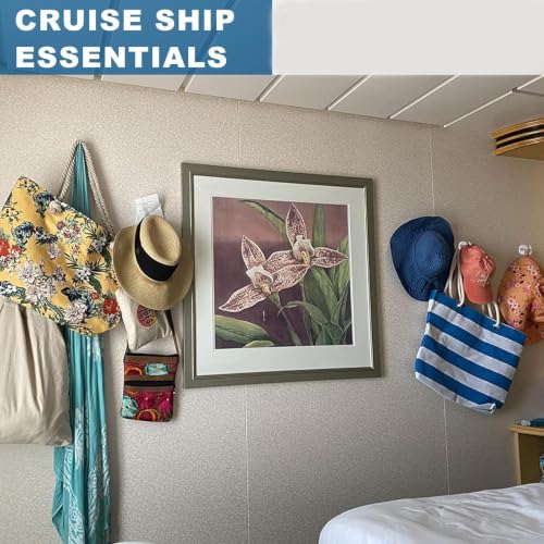 Magnetic Hooks for Cruise Essentials 2026 Cabins Door 12 Pack (12 Count)