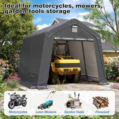 10' x 10' Outdoor Portable Storage Shed