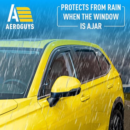 Extra Durable Window Deflectors in (4 Count)