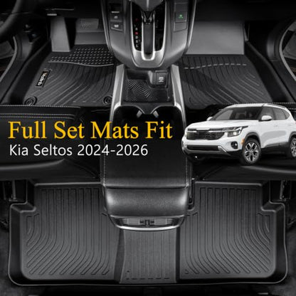 Floor Mats & Cargo Mats Backrest Mat Fit Kia Seltos 2024