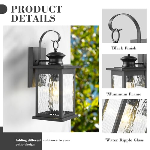 18" Farmhouse Outdoor Light Fixture