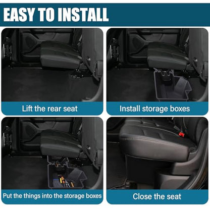 Rear Under Seat Storage Box for 2019