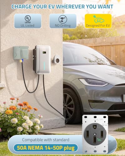 50 Amp EV Power Outlet Box
