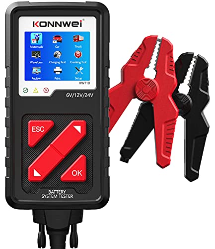 KW710 Car Battery Tester 6V 12V 24V