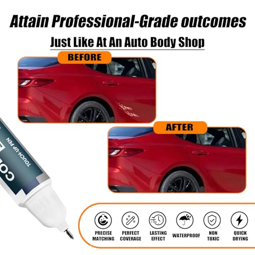 3U5 Supersonic Red Car Touch Up Paint for Toyota OEM Color Match