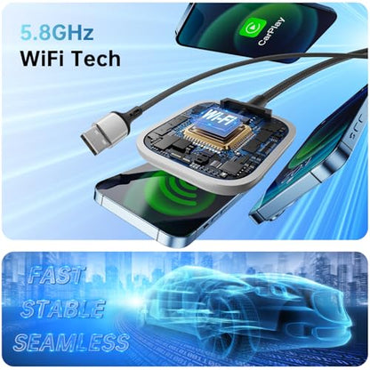 Wireless CarPlay Adapter for Apple CarPlay