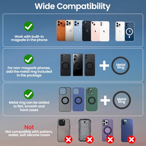 Magnetic Car Phone Holder for Magsafe