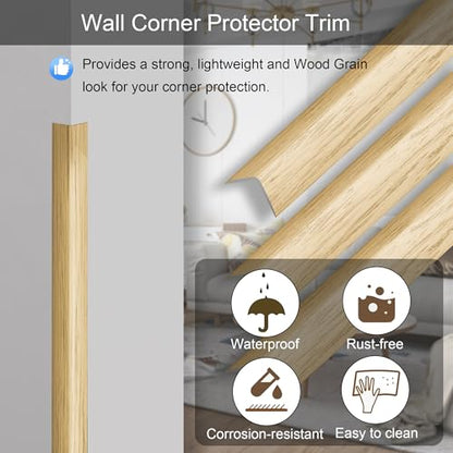 6 Pcs 49" Wall Corner Protector Trim