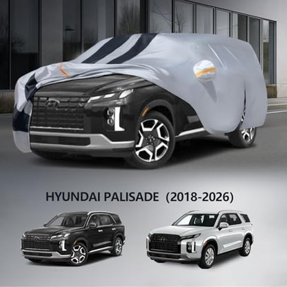 Multi Layer Car Cover Custom Fit for Hyundai Palisade