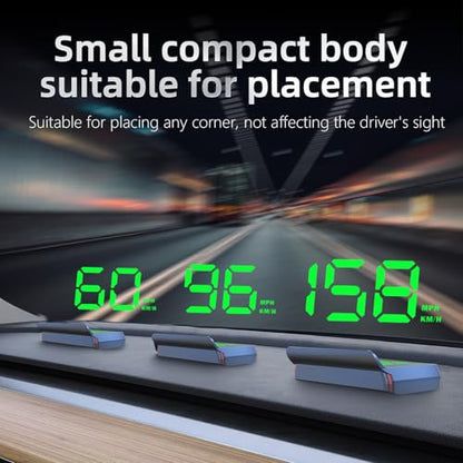 GPS Speedometer MPH Heads Up Display