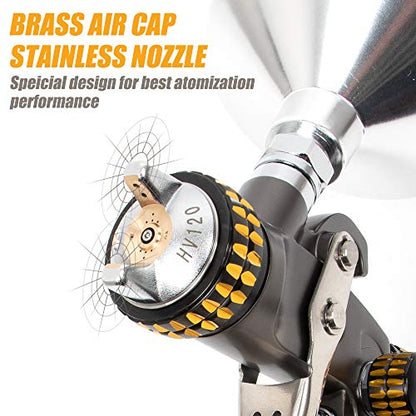 HVLP Air Spray Gun with Storage Box