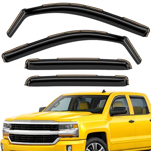Extra Durable Window Deflectors In (4 Count)
