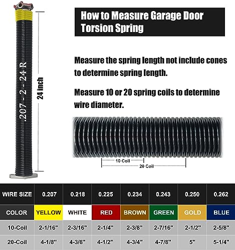 Garage Door Torsion Spring Set