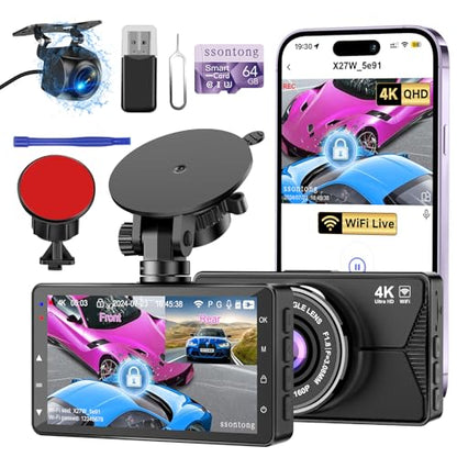 Dash Cam Front and Rear