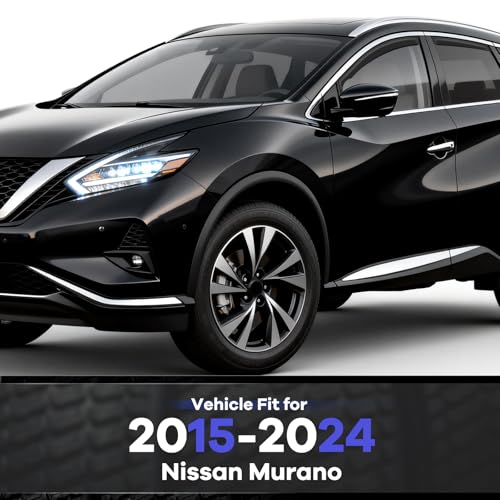 in Channel Window Visors Rain Guards Fit for Nissan Murano 2015 (4 Count)