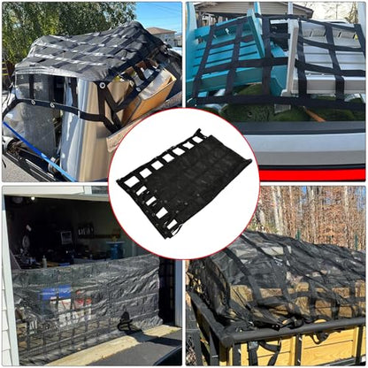 120" x 144" Truck Bed Cargo Net with 1500LBS Capacity