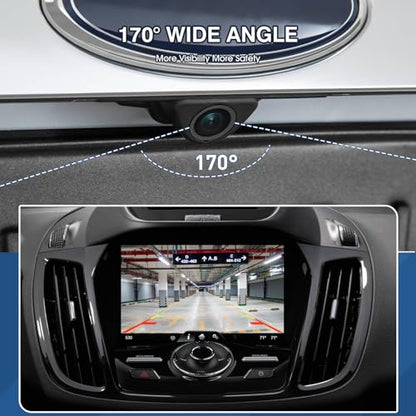 Rear View Backup Reverse Camera Parking Fit for Ford Escape 2014