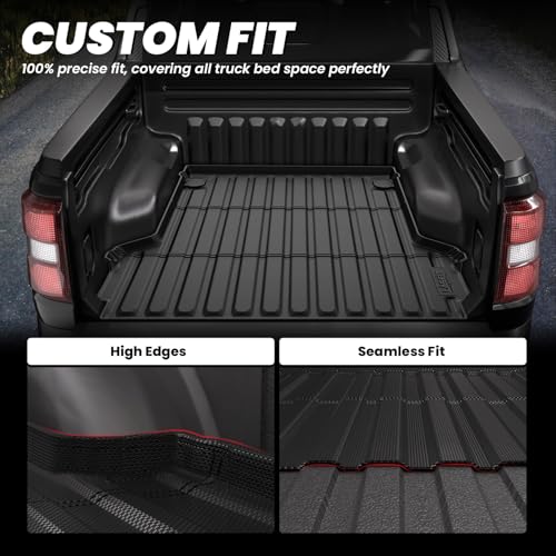 Truck Bed Mat for Ford Maverick 2026 2025 2024 2023 2022 Hybrid& Gas